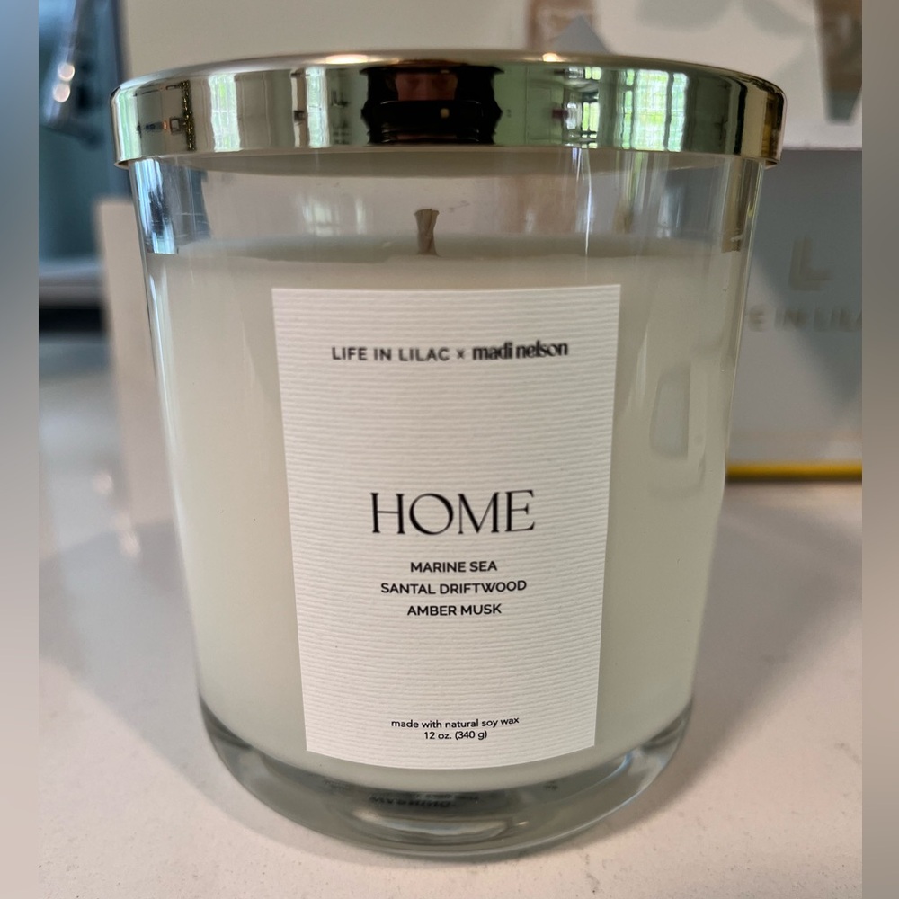 Life in Lilac x Madi Nelson “Home” Candle